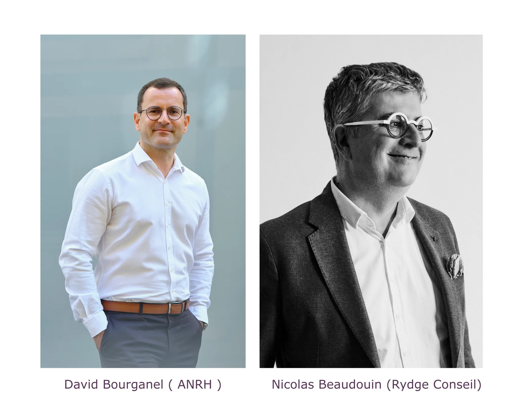 David Bourganel (ANRH) et Nicolas Beaudouin (Rydge Conseil)